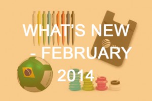 New Promotional Products February 2014