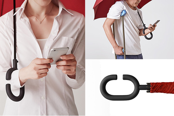 Phonebrella Hands-Free Umbrella