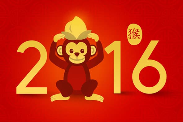 Year Of The Monkey 2016
